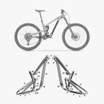 Kit de protection sur mesure Propain Spindrift 5 Al 29 2024 – film de protection VTT Slicy