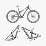 Kit de protection sur mesure Canyon Lux Trail 2024 – film de protection VTT Slicy