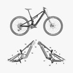 Kit de protection sur mesure Canyon Neurononfly 2024 – film de protection VTT Slicy
