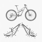 Kit de protection sur mesure Canyon Torque Alloy 27 2022 – film de protection VTT Slicy