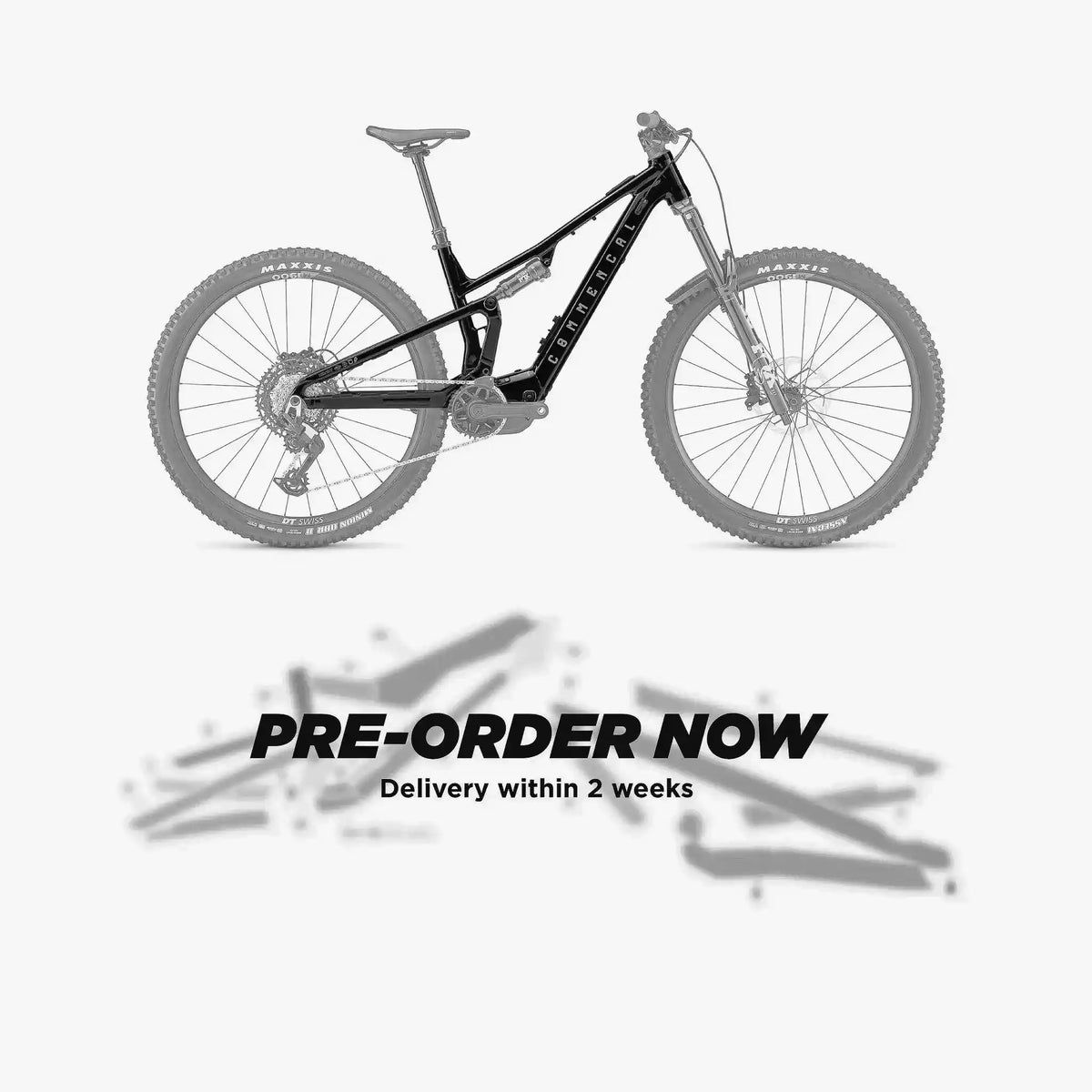 Kit de protection sur mesure Commencal Tempo Power 2025 – film de protection VTT Slicy