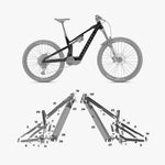 Kit de protection sur mesure Commencal Meta Power Sx 400 2025 – film de protection VTT Slicy