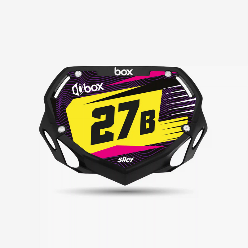 BOX TWO MINI Bmx Number Plate – 100% Custom