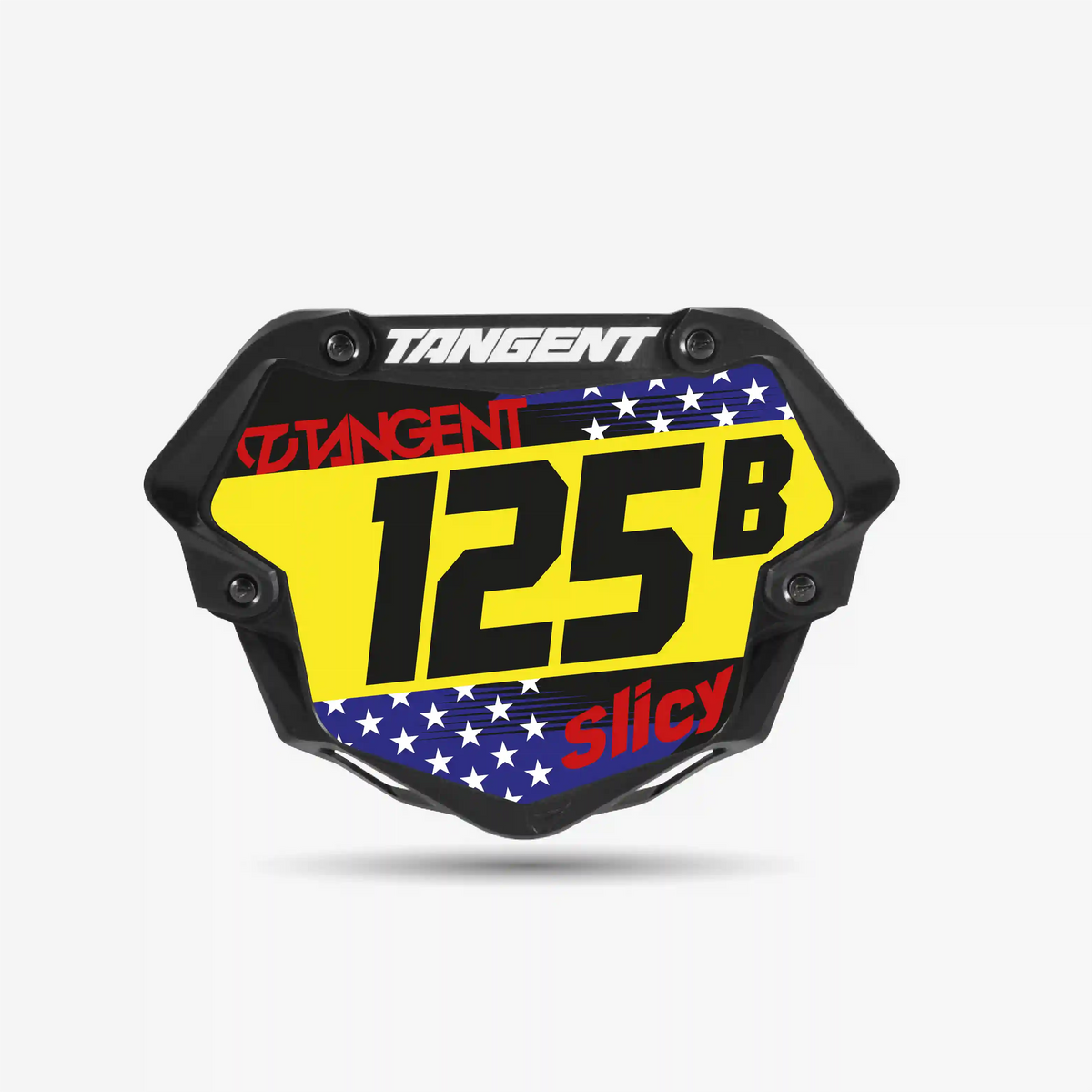 TANGENT VENTRIL 3D MINI Bmx Number Plate – 100% Custom