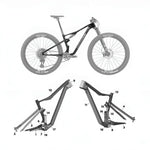 Kit de protection sur mesure Cannondale Scalpel 2024 – film de protection VTT Slicy