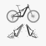 Kit de protection sur mesure Focus Jam2 Sl 2022 – film de protection VTT Slicy