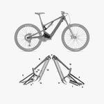 Kit de protection sur mesure Rocky Mountain Instinct Powerplay Carbon 2022 – film de protection VTT Slicy