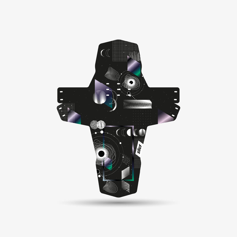garde-boue slicy long mtb front - black hole