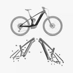 Kit de protection sur mesure Cube Stereo Hybrid 140 2022 – film de protection VTT Slicy