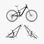 Kit de protection sur mesure Cube Stereo One44 Carbon 2023 – film de protection VTT Slicy