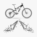 Kit de protection sur mesure Husqvarna Hardcross Alloy 2023 – film de protection VTT Slicy