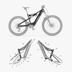 Kit de protection sur mesure Ktm Macina Prowler Carbon 2022 – film de protection VTT Slicy