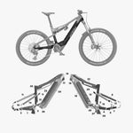 Kit de protection sur mesure Ktm Macina Prowler Prestige Eightpins Seatpost 2025 – film de protection VTT Slicy