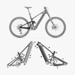 Kit de protection sur mesure Mondraker Crafty Carbon 2026 – film de protection VTT Slicy