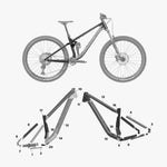 Kit de protection sur mesure Norco Fluid Alloy 2023 – film de protection VTT Slicy
