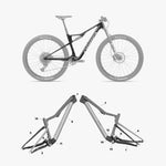 Kit de protection sur mesure Orbea Oiz M Carbon 2023 – film de protection VTT Slicy