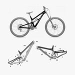 Kit de protection sur mesure Pivot Phoenix 2019 – film de protection VTT Slicy