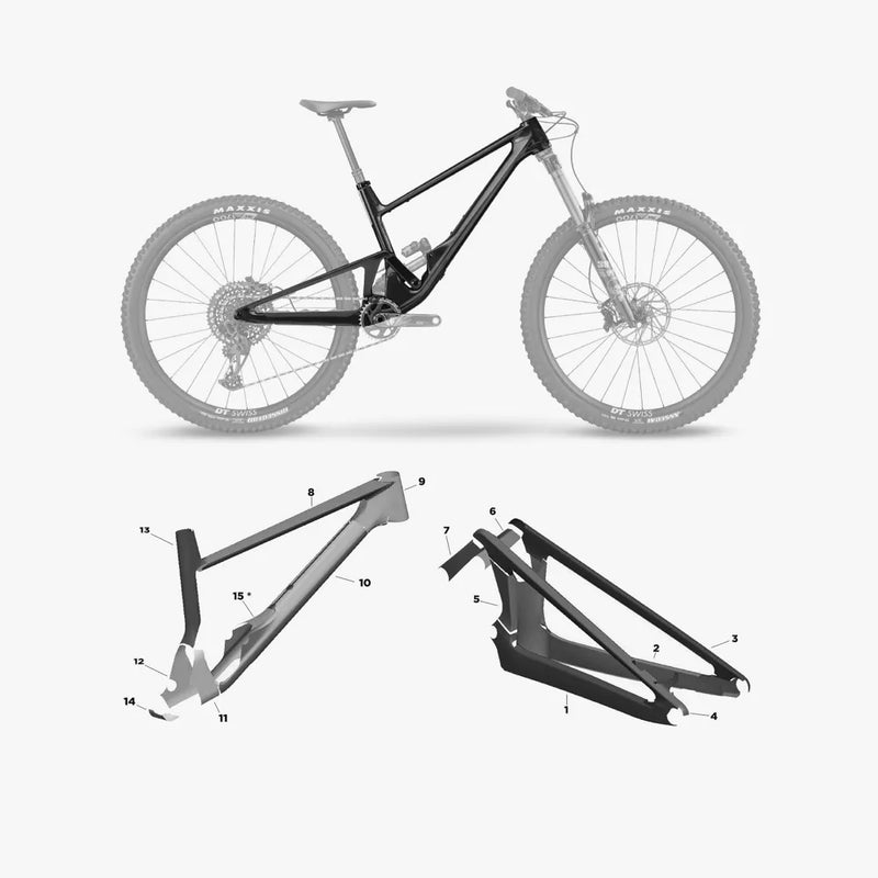 Kit de protection sur mesure Scor 4060 2021 – film de protection VTT Slicy