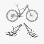 Kit de protection sur mesure Scott Spark 950 960 970 Alloy 2022 – film de protection VTT Slicy