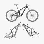 Kit de protection sur mesure Specialized Stumpjumper Alloy 2025 – film de protection VTT Slicy