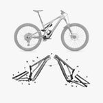 Kit de protection sur mesure Specialized Stumpjumper Evo Carbon 2021 – film de protection VTT Slicy