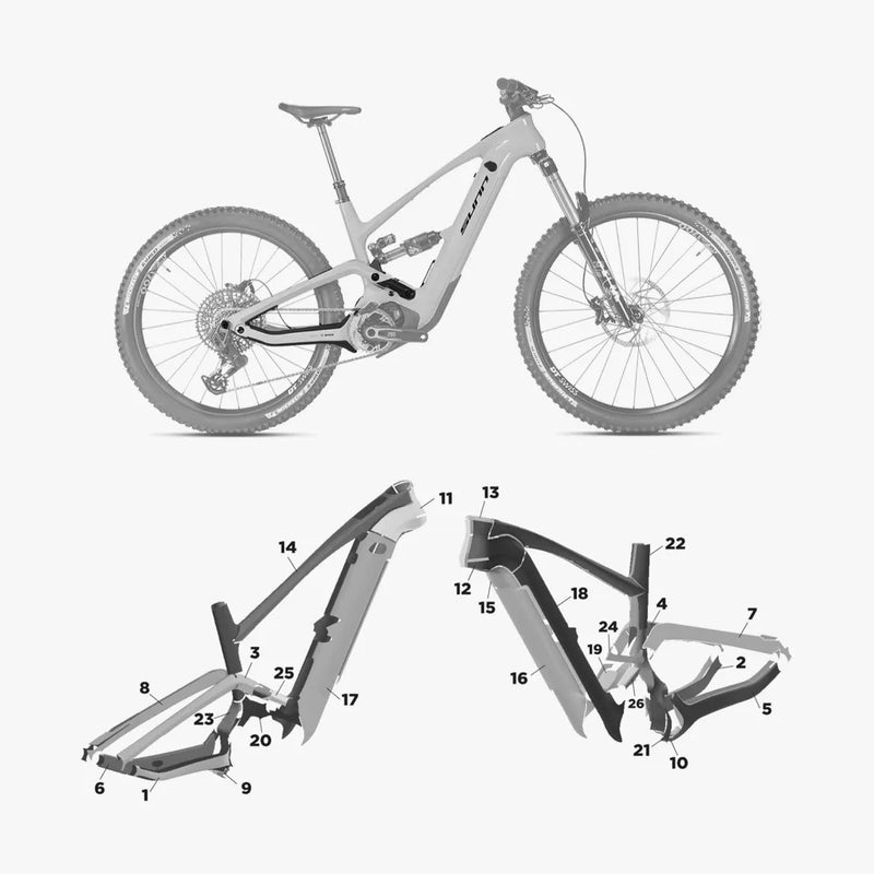 Kit de protection sur mesure Sunn One 2025 – film de protection VTT Slicy