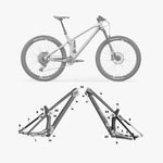 Kit de protection sur mesure Yt Izzo C – film de protection VTT Slicy