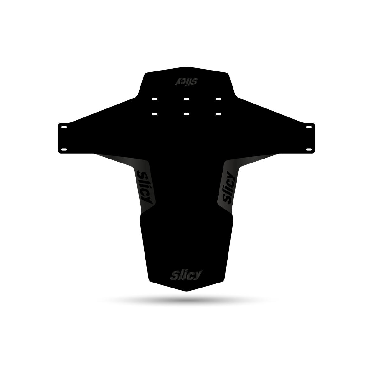 MTB Front Mudguard - Black Logo