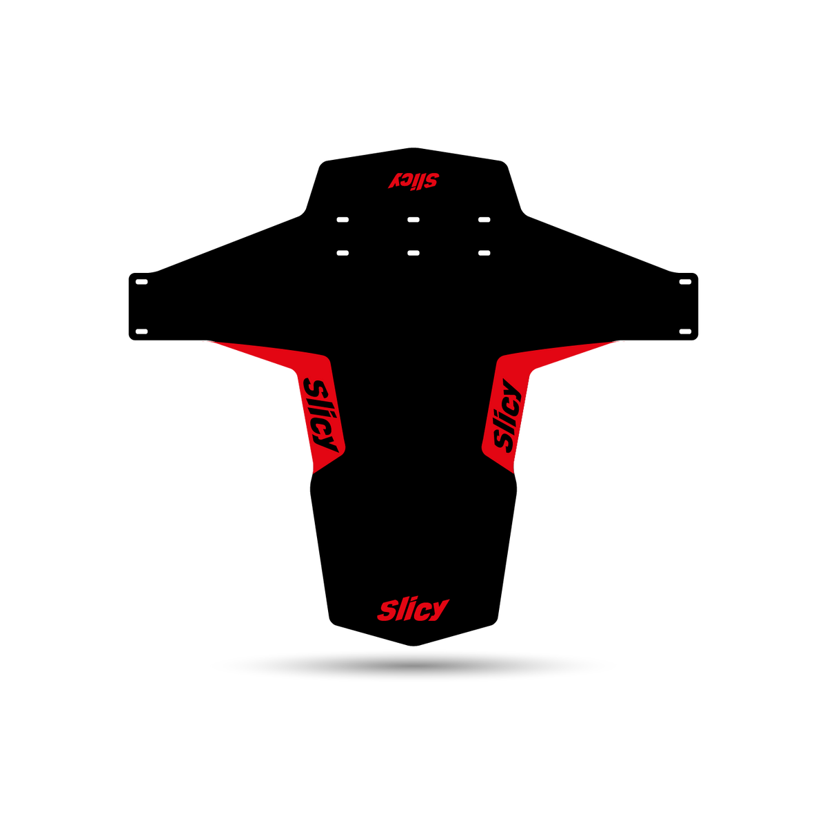 MTB Front Mudguard - Red Logo