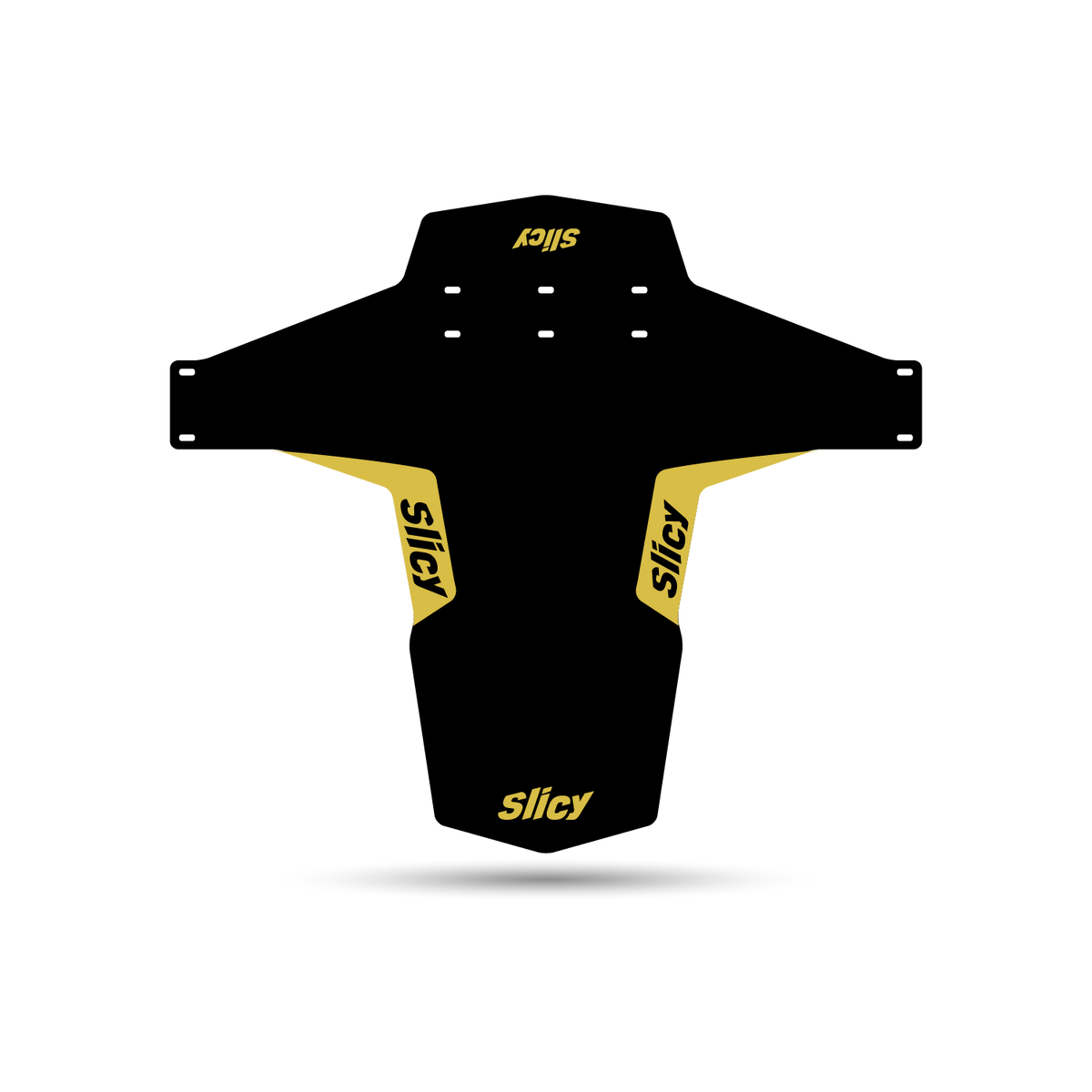 MTB Front Mudguard - Sand Logo