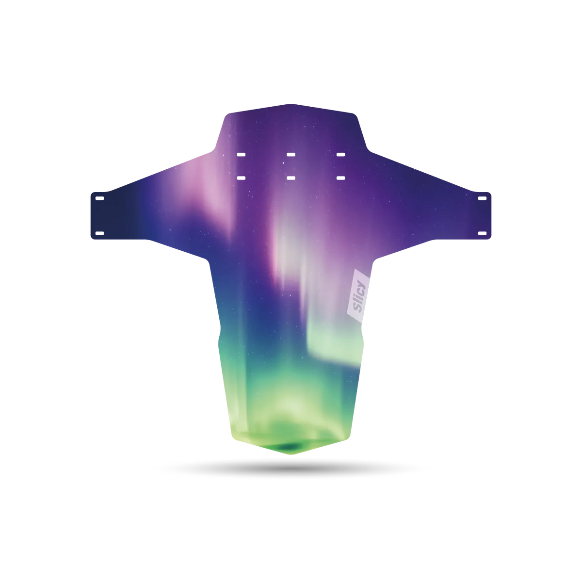 MTB Front Mudguard - Northern lights