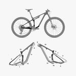 Kit de protection sur mesure Rockrider Race 940S – film de protection VTT Slicy