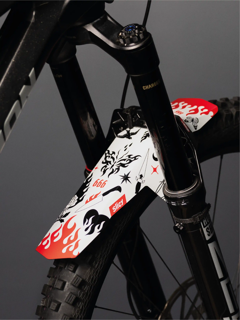 MTB Long Front Mudguard - Hell yeah