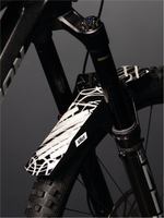 MTB Long Front Mudguard - Raw brush