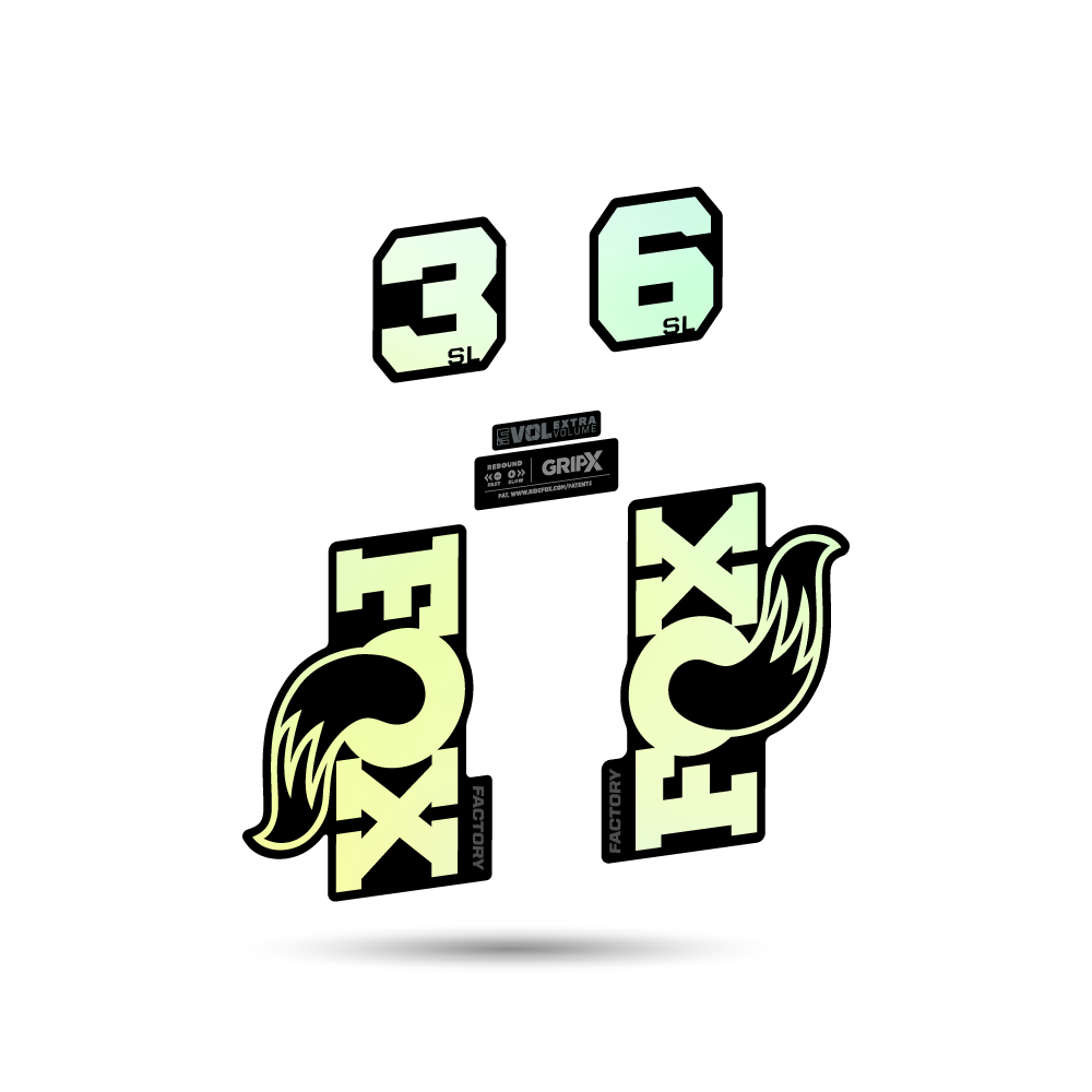 Fox 36 SL Factory Sticker Kit (2026)