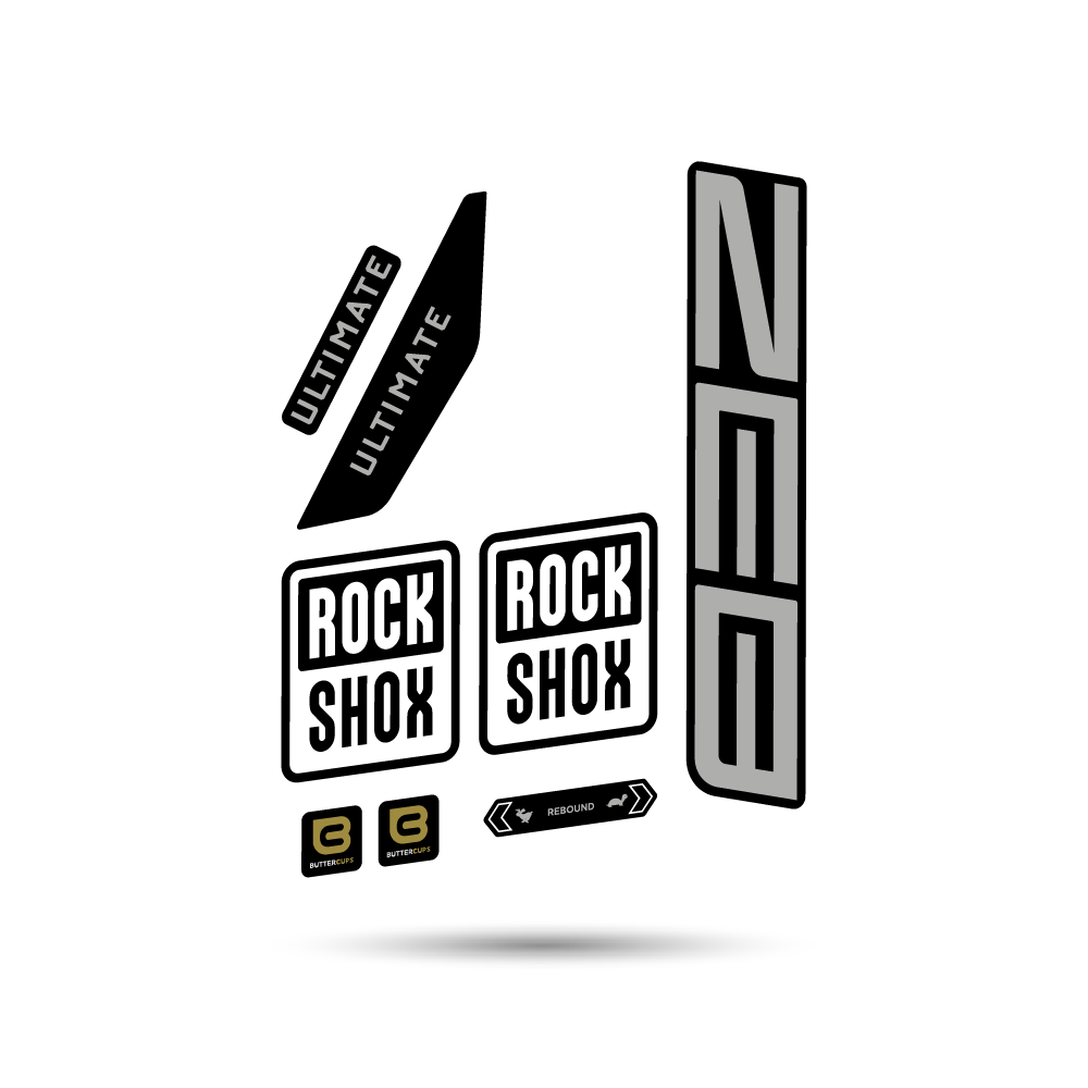 RockShox ZEB Ultimate Sticker Kit (2027)