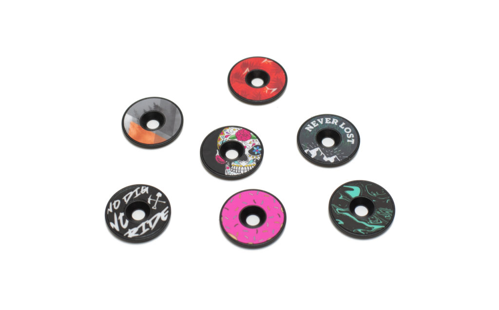 cycling stem caps