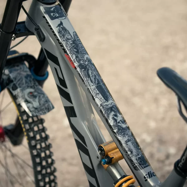 Slicy Fahrrad / MTB Schutzfolie für Kurbelarme Sublimistick Kurbel