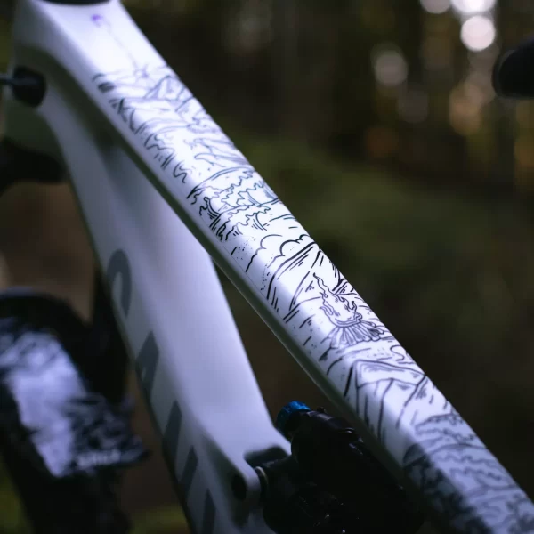 Protection de cadre Sublimistick Colors - Personnalisez votre VTT