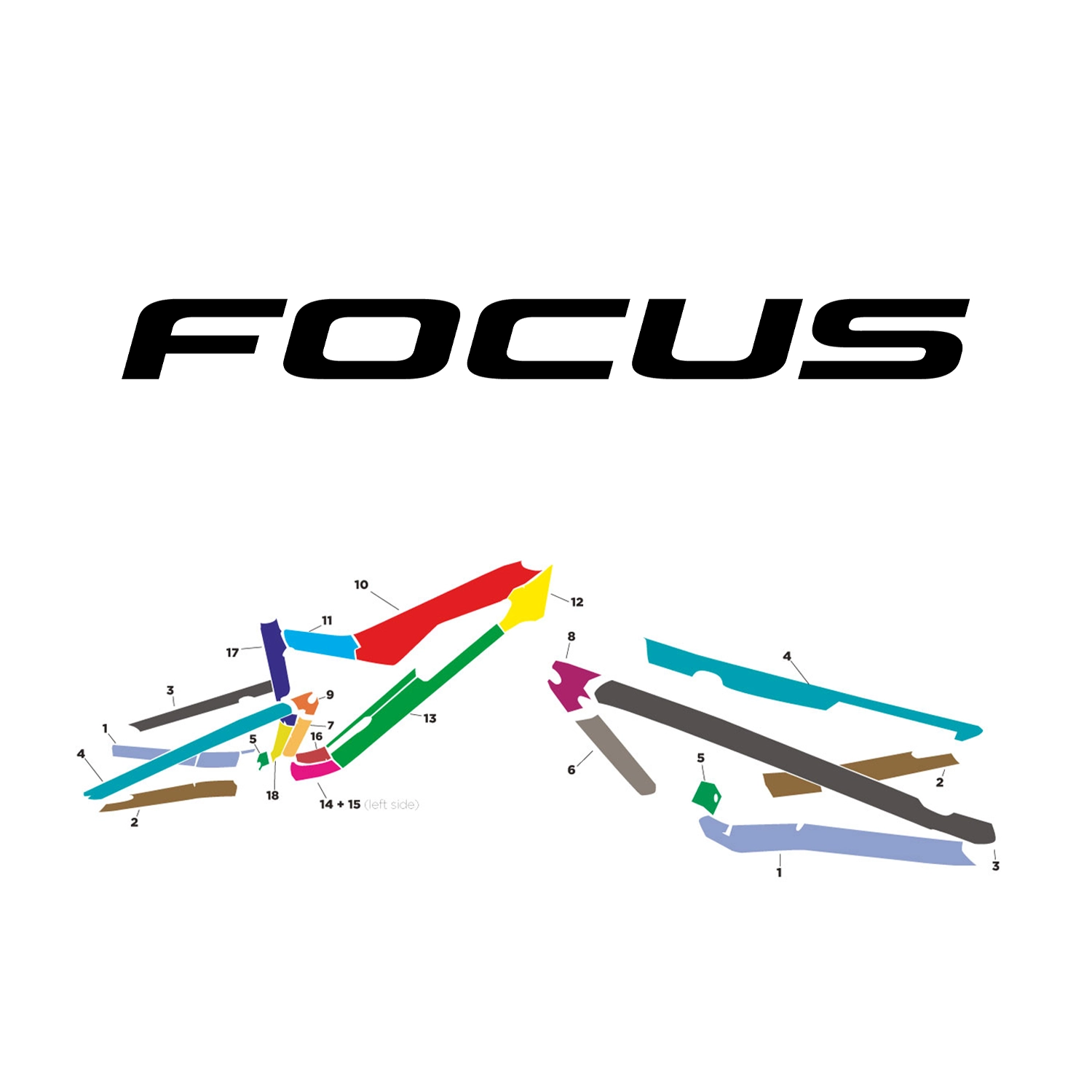 frame protection for focus bikes