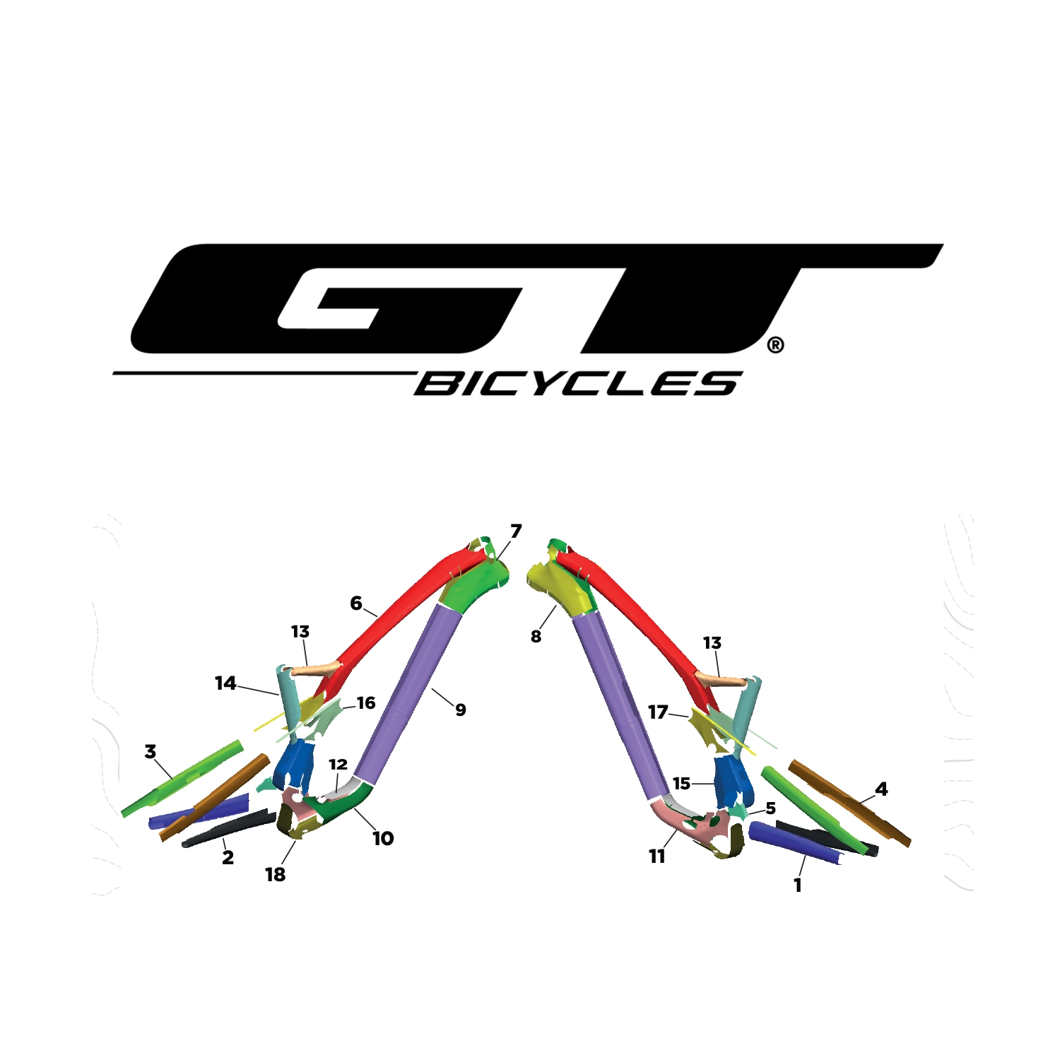 bike frame protection for gt