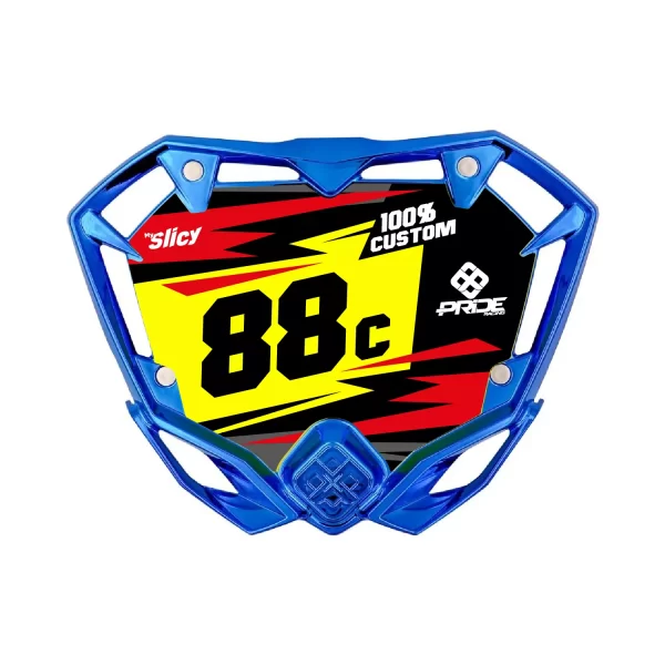 Plaque de BMX personnalisable