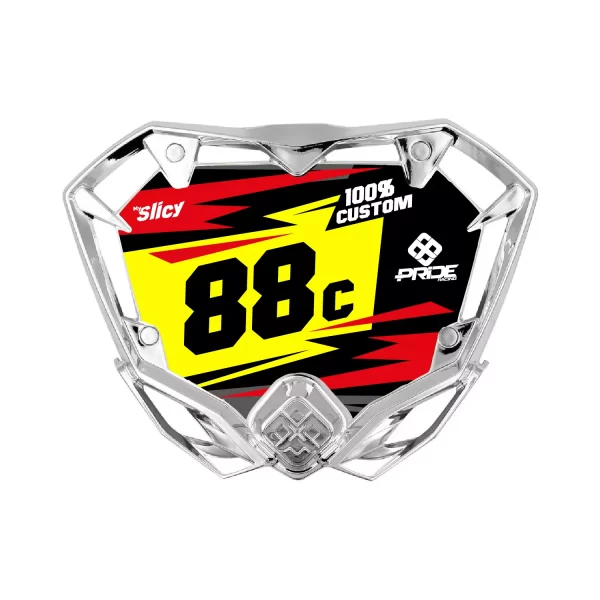 Plaque de BMX personnalisable