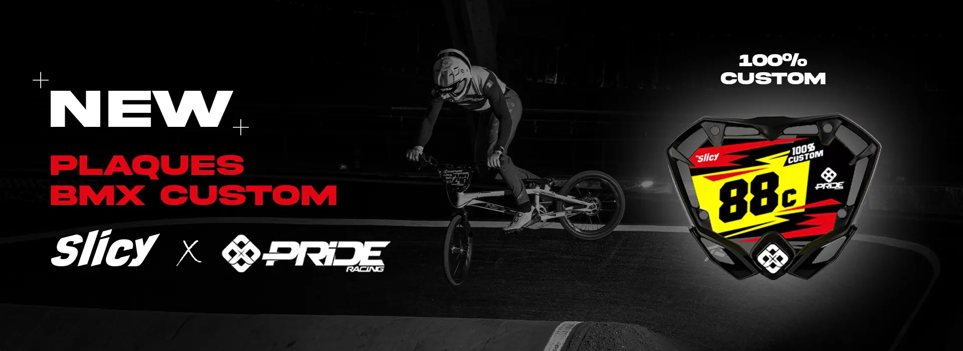 Plaque BMX Race custom
