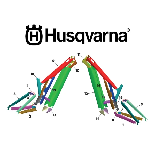 protection de cadre vtt sur mesure husqvarna