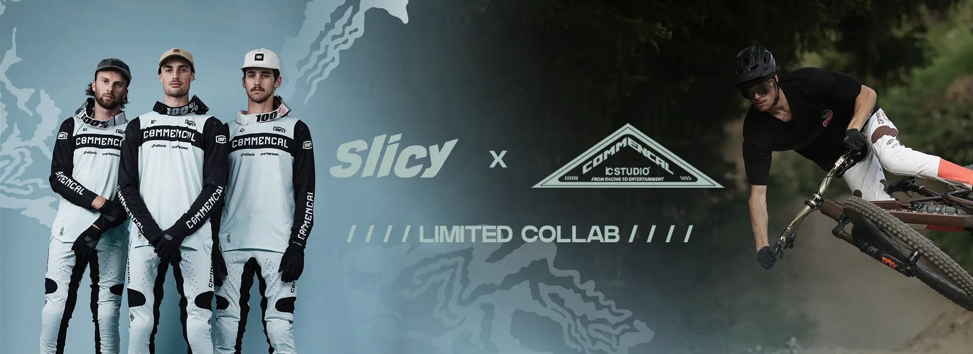 limited collab slicy x commencal ic studio