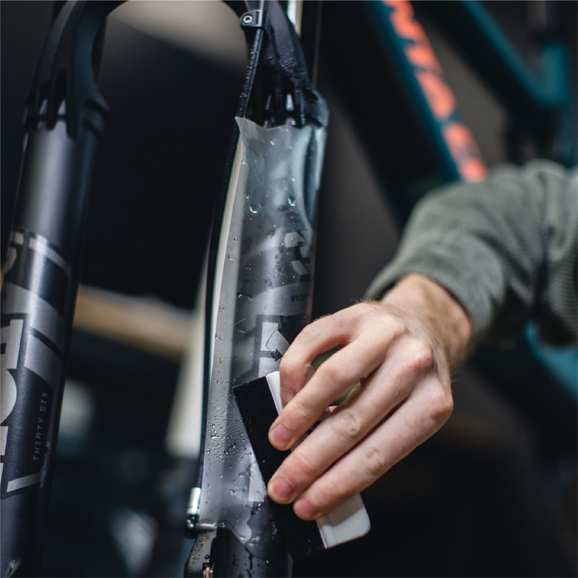 protection fourche vtt
